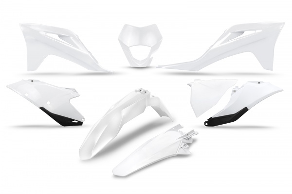 Plastic Kit white for Gas Gas EC 250 (2021-23) - EC 300 (2021-23) - EC 250F (2021-23) - EC 350F (2021-23)